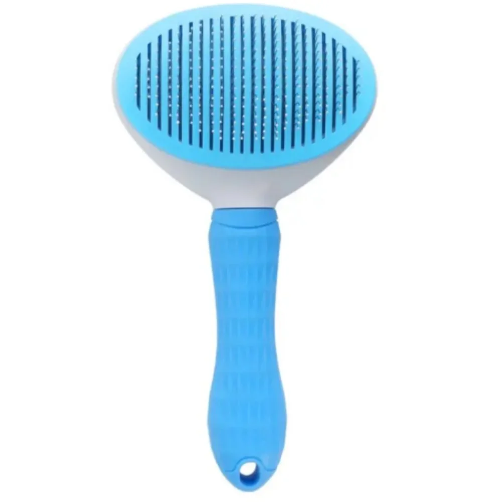 Pet Hair Remover Dog Cat Comb Grooming Massage Deshedding Self Cleaning Brush